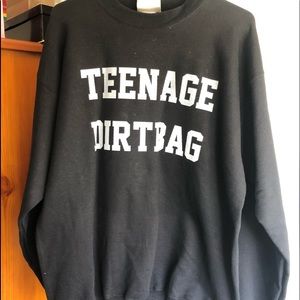 Fresh tops Teenage Dirtbag crewneck sweatshirt